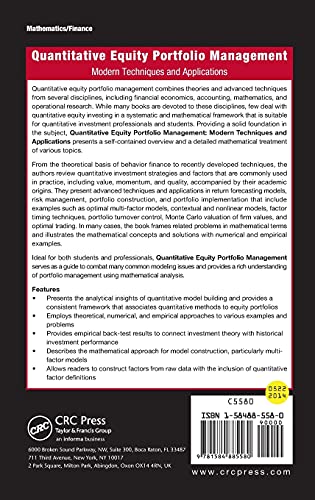 Quantitative Equity Portfolio Management (Chapman and Hall/C