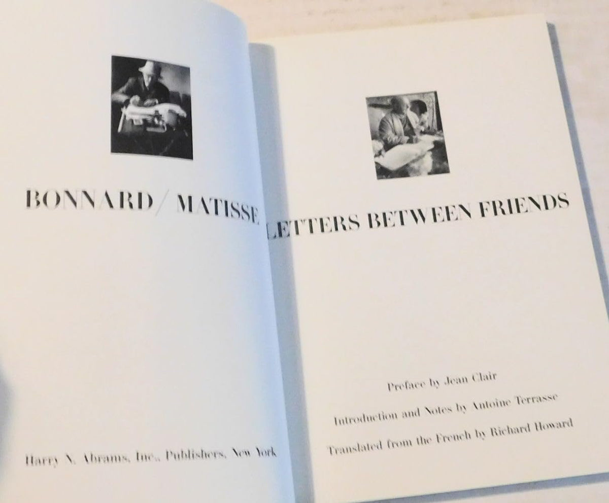 Bonnard/Matisse: Letters Between Friends