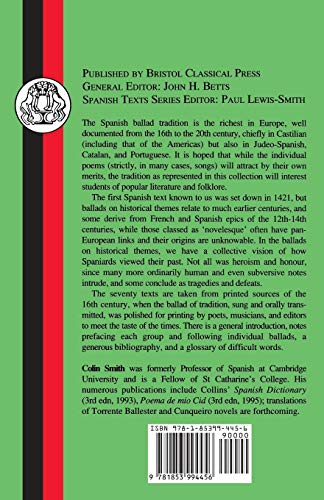 Spanish Ballads (Spanish Texts)