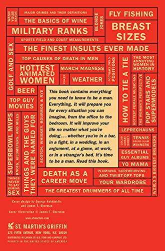 The Man Book: Booze, Boobs and Baseball - A Kick-Ass Guide