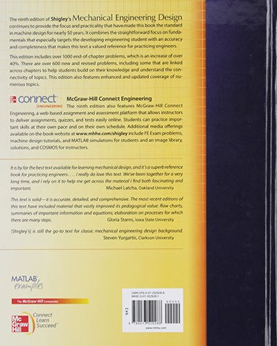 Shigley's Mechanical Engineering Design (Mcgraw-hill Series