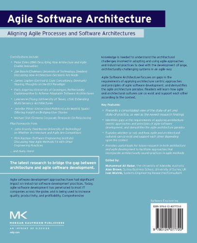Agile Software Architecture: Aligning Agile Processes and Software Architectures