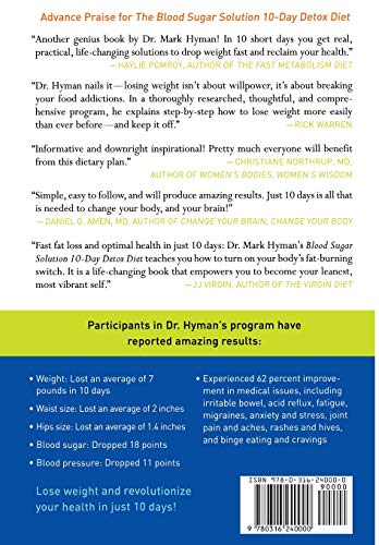 The Blood Sugar Solution 10-Day Detox Diet: Activate Your Bo