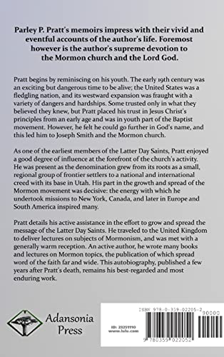 The Autobiography of Parley P. Pratt: Leader of the Utah Latter Day Saints; His History of the Early Mormon Church (Hardcover)