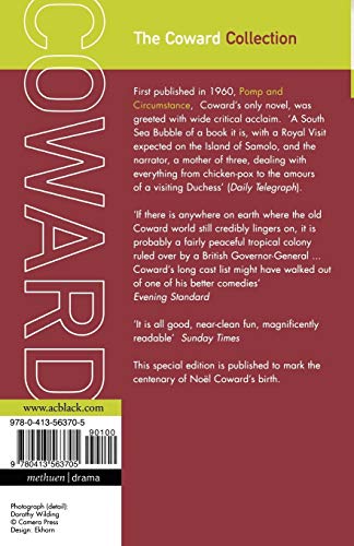 Pomp and Circumstance: A novel (Coward Collection) — back cover