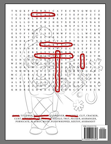 Best Dirty Word Search Ever: For Adults Dirty Cussword Filthy Swearing Puzzles Funny Gift (Foul Mouth Fanny Activity Books For Dirty Minds)