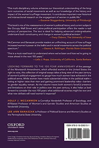 100 Years of the Nineteenth Amendment: An Appraisal of Women's Political Activism