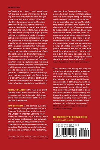 Ethnicity, Inc. (Chicago Studies in Practices of Meaning) by