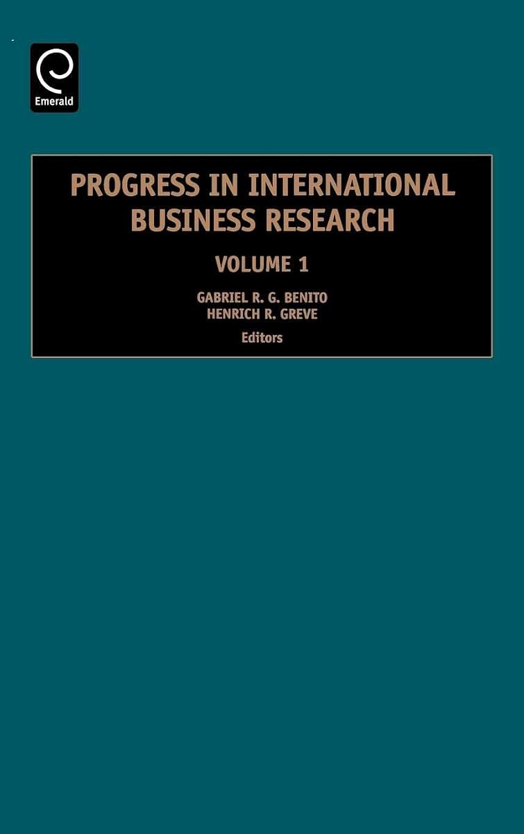 Progress in International Business Research (Progress in International Business Research, 1)