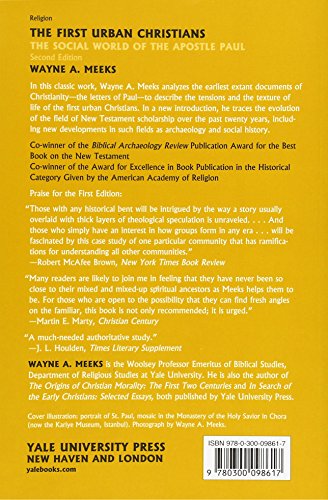 The First Urban Christians: The Social World of the Apostle