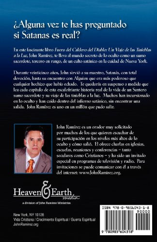 Fuera del Caldero del Diablo (Spanish Edition) — back cover
