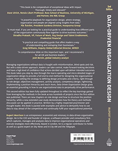 Data-Driven Organization Design: Delivering Perpetual Performance Gains Through the Organizational System