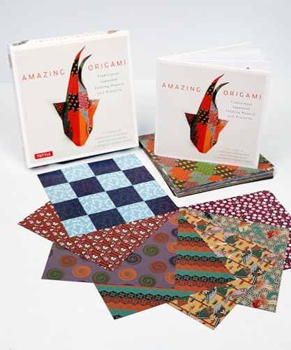 Amazing Origami Kit: Traditional Japanese Folding Papers by Miakarts