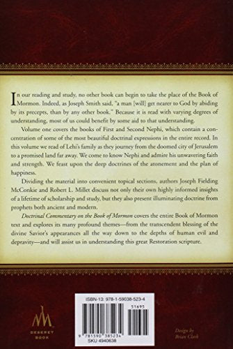 Doctrinal Commentary on the Book of Mormon, V1: First and Second Nephi