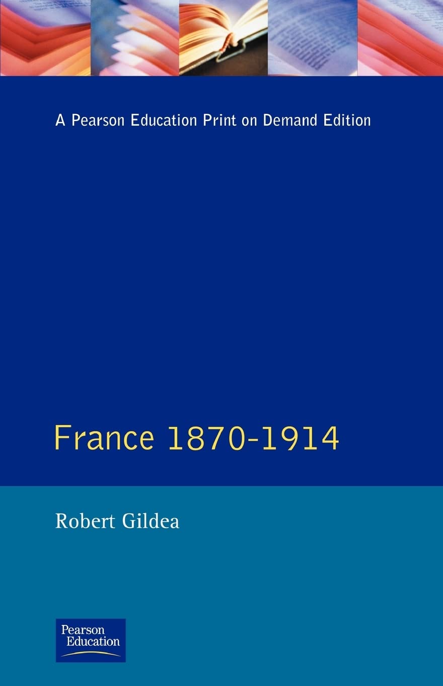 France 1870-1914 (Seminar Studies)