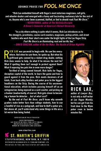 Fool Me Once: Hustlers, Hookers, Headliners, and How Not to Get Screwed in Vegas