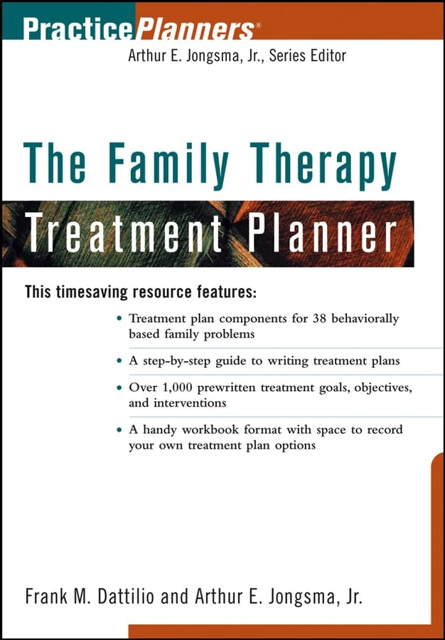 The Family Therapy Treatment Planner by Dattilio, Frank M.