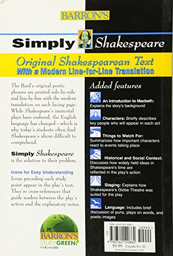 Macbeth (Simply Shakespeare) — back cover