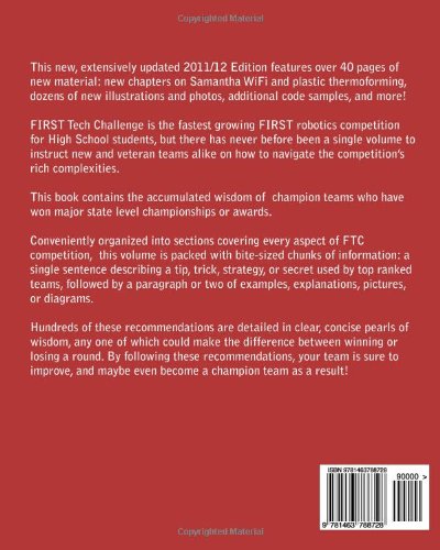 Ftc Robotics: Tips, Tricks, Strategies, and Secrets (2011/12 Edition)