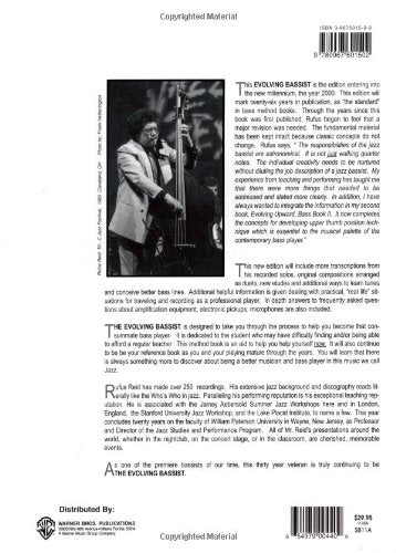 The Evolving Bassist -- Millennium Edition: A Comprehensive Method in Developing a Total Musical Concept for the Aspiring Jazz Bass Player