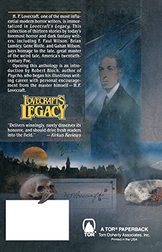 Lovecraft's Legacy: A Centennial Celebration of H.P. Lovecraft