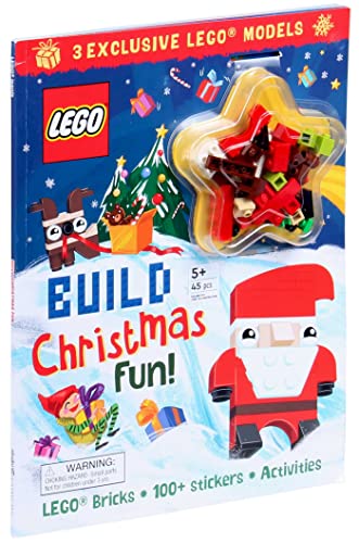 LEGO Books: Build Christmas Fun! (Activity Book with Minifigure)