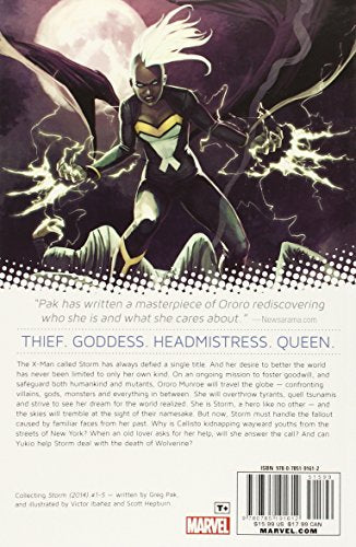 Storm 1: Make It Rain — back cover