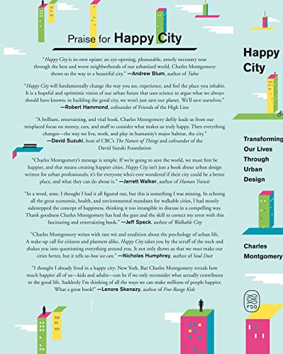 Happy City: Transforming Our Lives Through Urban Design