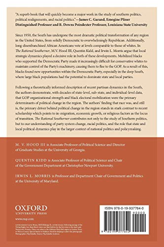 The Rational Southerner: Black Mobilization, Republican Growth, and the Partisan Transformation of the American South