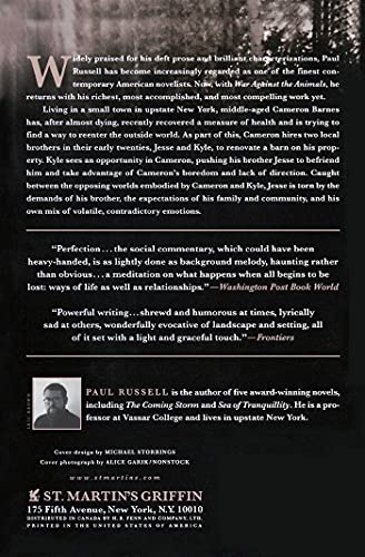 War Against the Animals: A Novel