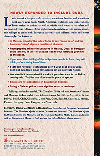 The Travelers' Guide to Latin American Customs and Manners