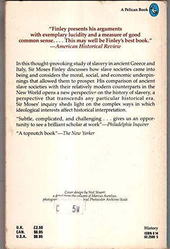 Ancient Slavery and Modern Ideology by Finley, M. I.