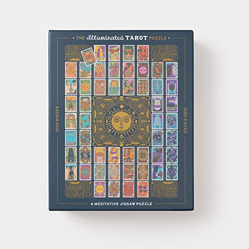 Clarkson Potter The Illuminated Tarot Puzzle: A Meditative 1000-Piece Jigsaw Puzzle: Jigsaw Puzzles for Adults