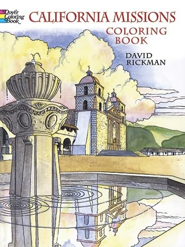 California Missions Coloring Book (Dover American History Coloring Books)