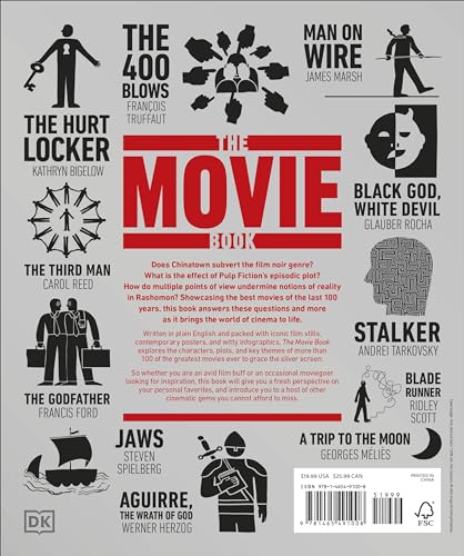 The Movie Book: Big Ideas Simply Explained (DK Big Ideas) — back cover