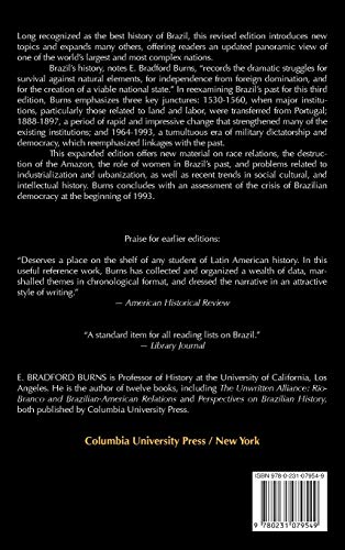 A History of Brazil