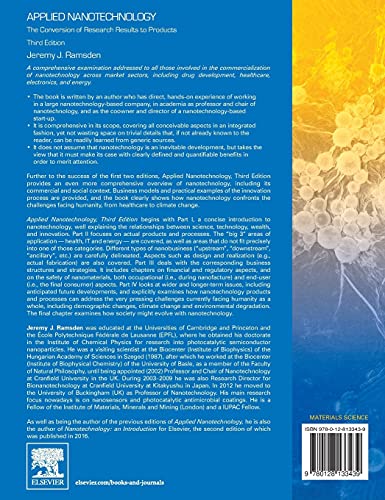 Applied Nanotechnology: The Conversion of Research Results to Products (Micro and Nano Technologies)