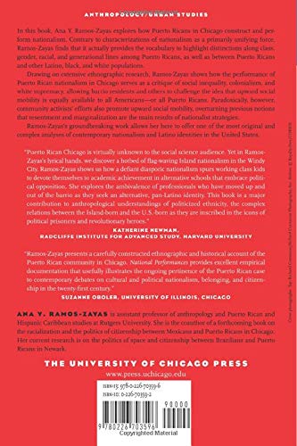 National Performances: The Politics of Class, Race, and Space in Puerto Rican Chicago