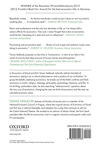Economics of Good and Evil: The Quest for Economic Meaning from Gilgamesh to Wall Street