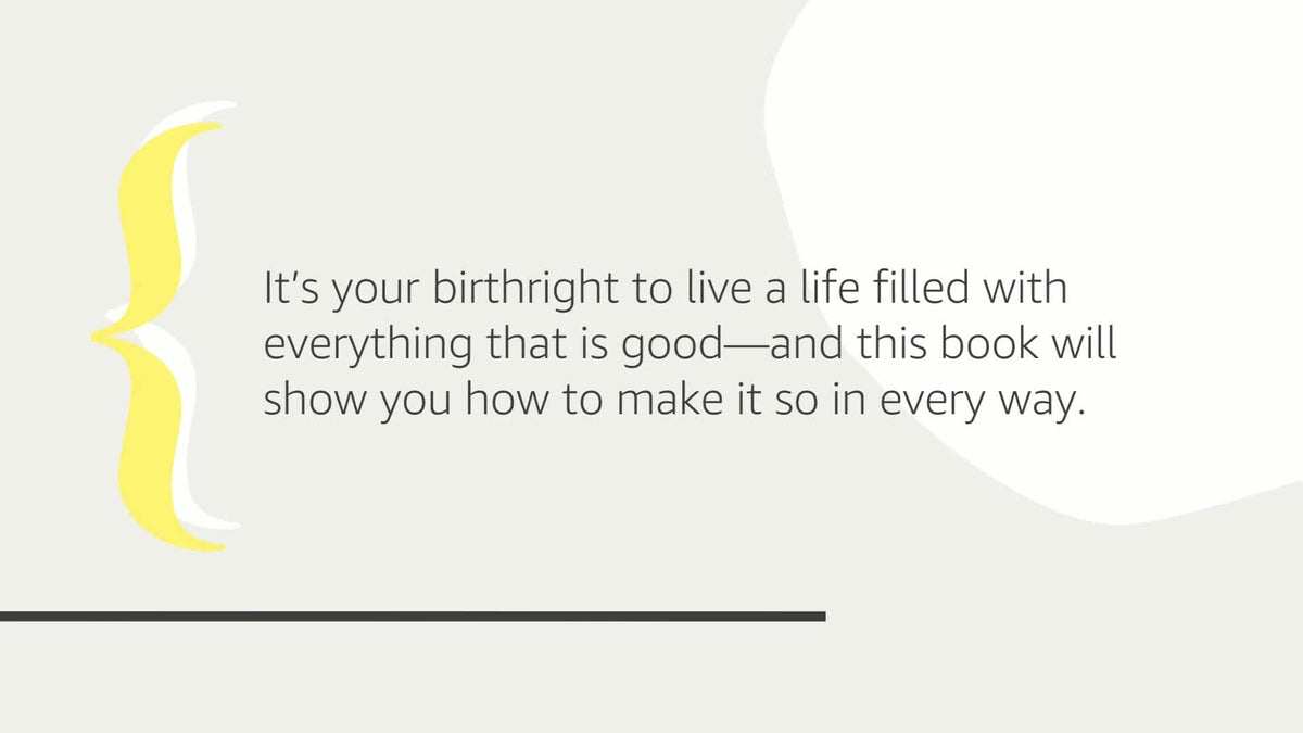 Ask and It Is Given: Learning to Manifest Your Desires