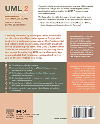 UML 2 Certification Guide: Fundamental and Intermediate Exams (The MK/OMG Press)