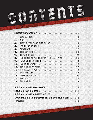 AC/DC: Album by Album (Volume 1) (Every Album, 1) — back cover