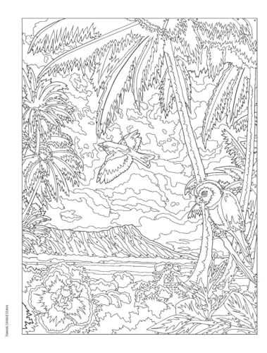 Creative Haven Around the World Color by Number (Adult Coloring Books: World & Travel)
