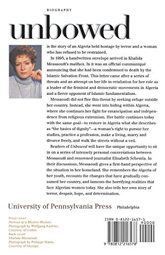 Unbowed: An Algerian Woman Confronts Islamic Fundamentalism (Critical Authors and Issues)