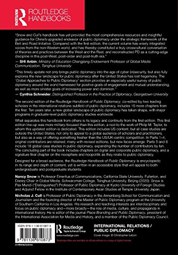 Routledge Handbook of Public Diplomacy