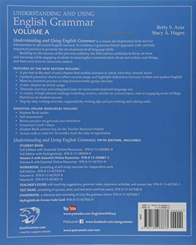 Understanding and Using English Grammar, Volume A, with Essential Online Resources (5th Edition)