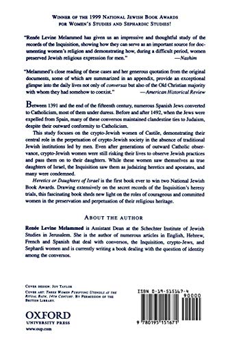 Heretics or Daughters of Israel?: The Crypto-Jewish Women of Castile