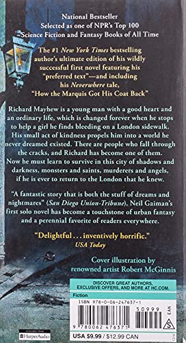 Neverwhere: Author's Preferred Text by Gaiman, Neil