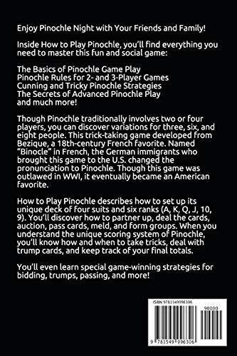 How to Play Pinochle: A Beginner?s Guide to Learning the Rules & Strategies of 2 - 4 Person Pinochle (Card Games for Beginners)