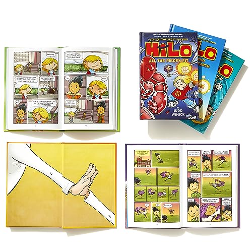 Hilo: The Great Big Box (Books 1-6): (A Graphic Novel Boxed
